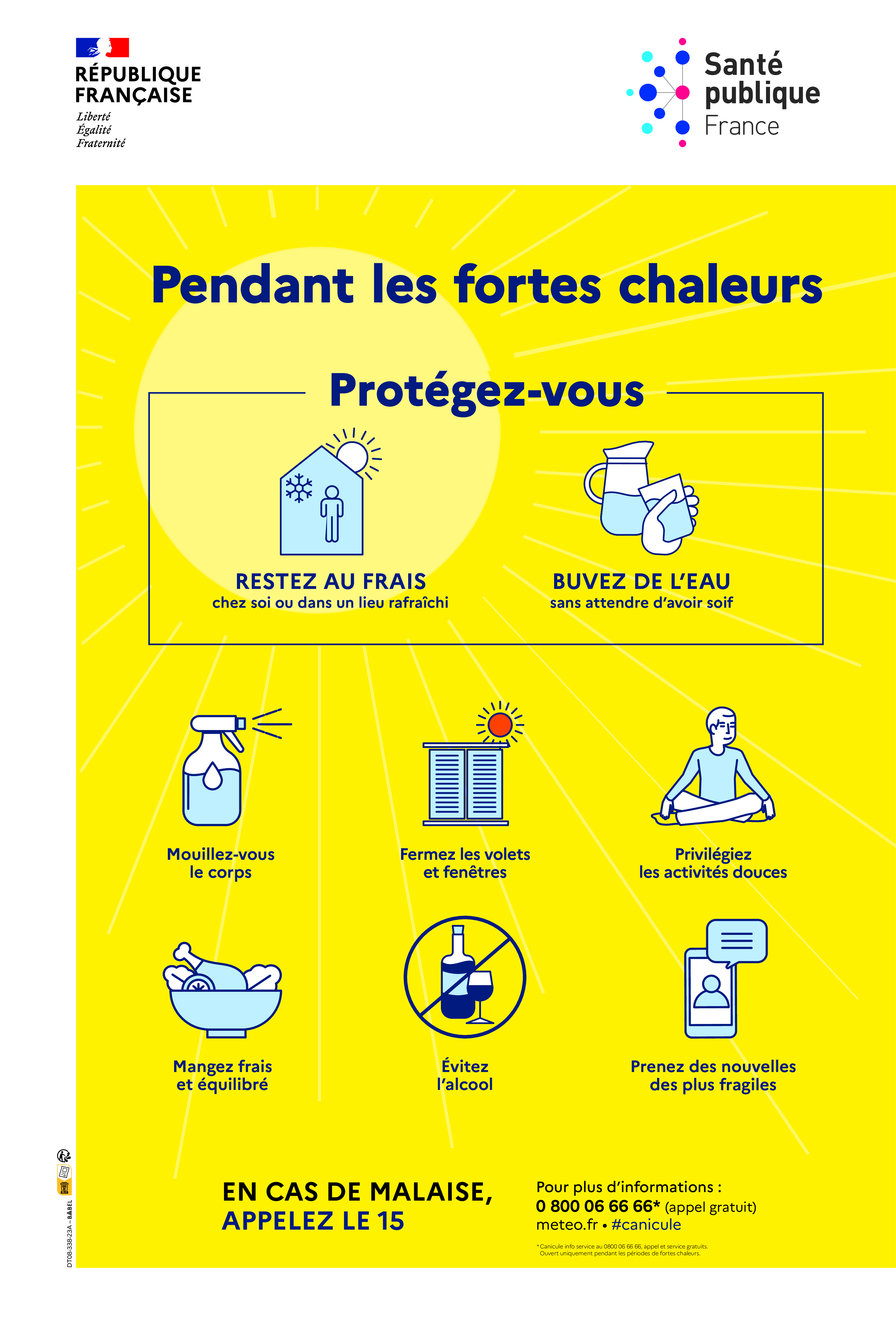 Conseils Forte chaleur
